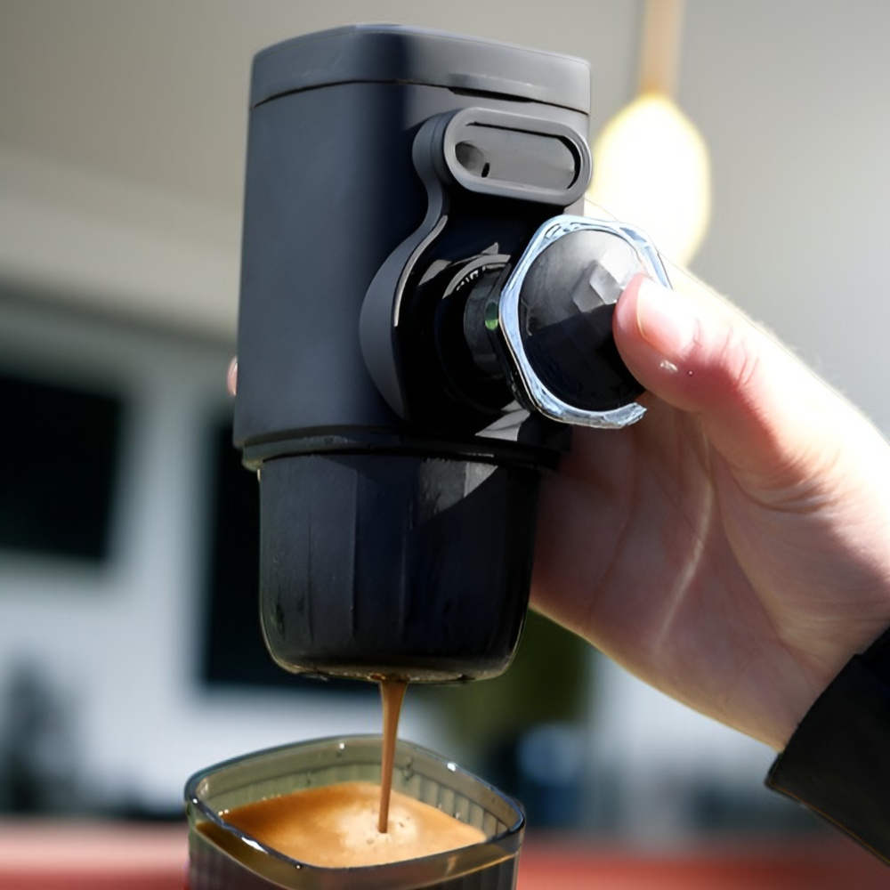 家庭用小型ハンドプレスコーヒーマシン ポータブルエスプレッソメーカー