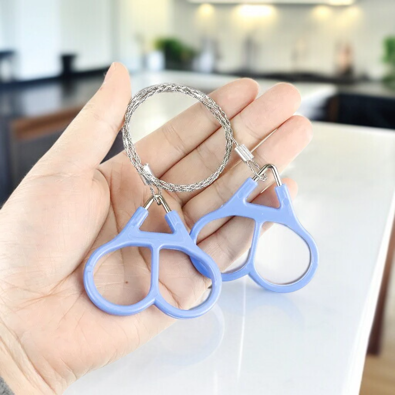 【전기톱보다 빠름】 북유럽 군용급 아웃도어 휴대용 와이어 톱