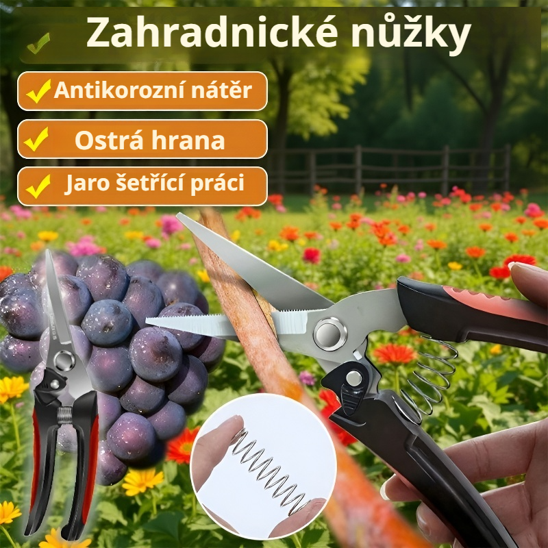  Zahradnické nůžky na větve s úsporou síly