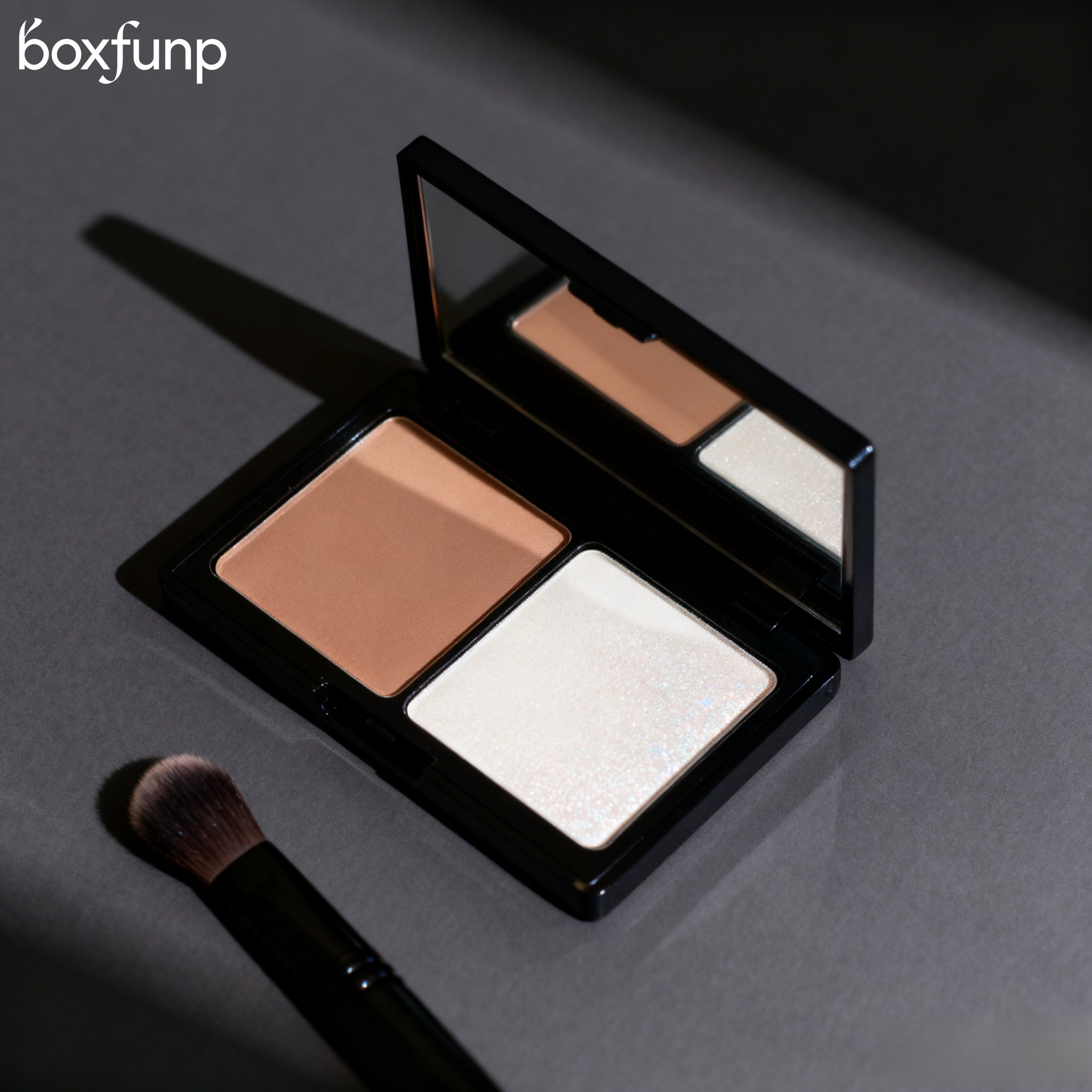 듀얼 컬러 컨투어 및 하이라이트 팔레트