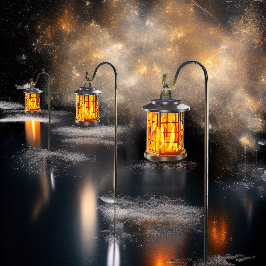빈티지 야외 정원 안뜰 조경 랜턴