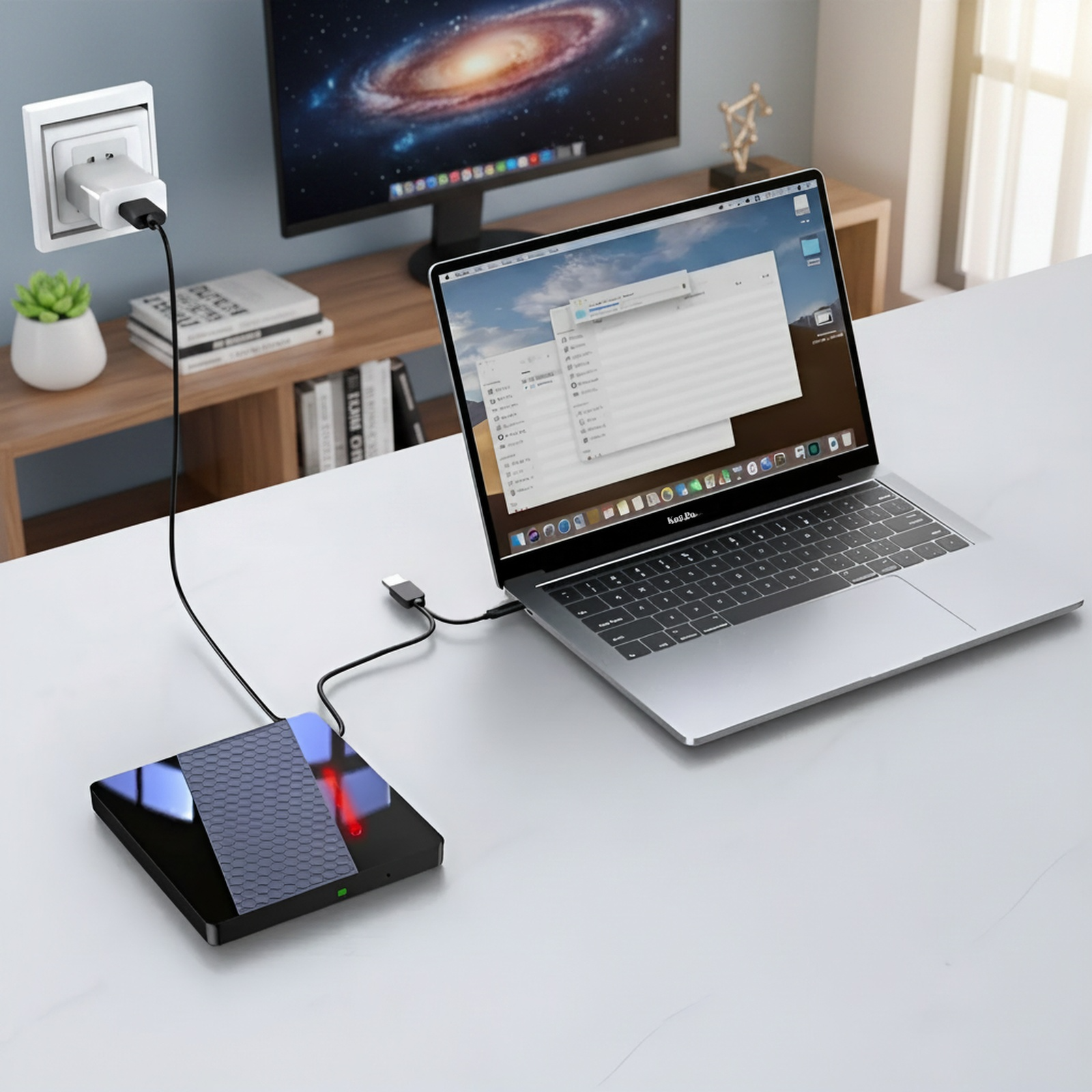 Externes 7-in-1 DVD-Brenner, multifunktionales USB-Laufwerk