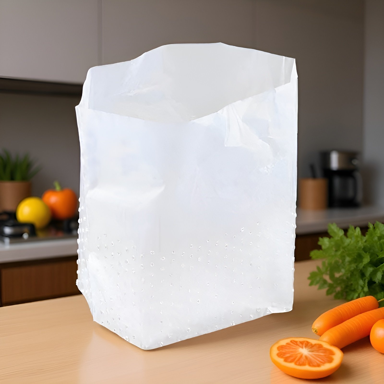 더러운 손을 위한 자립형 주방 쓰레기 봉투