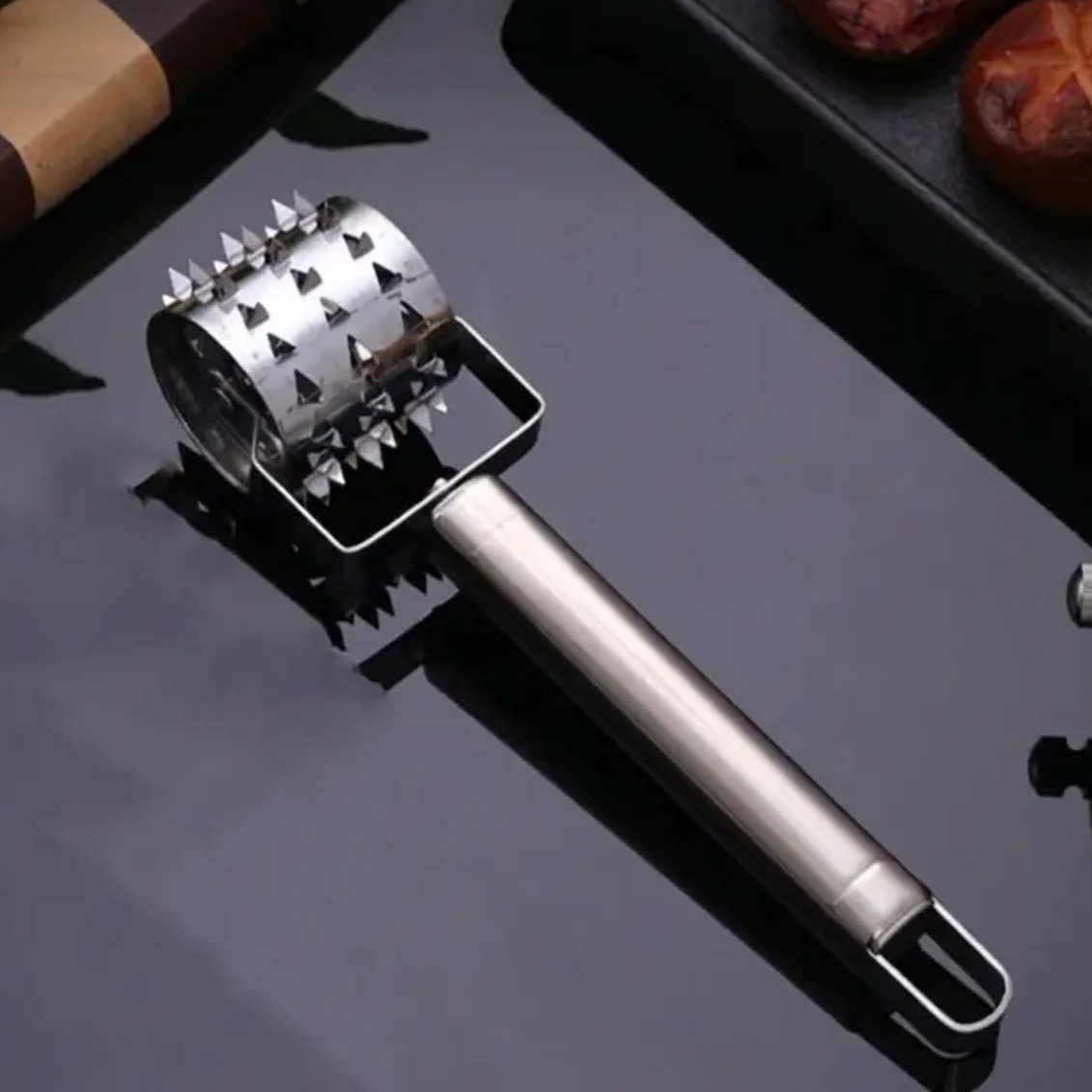 キッチン用ステンレス肉軟化器