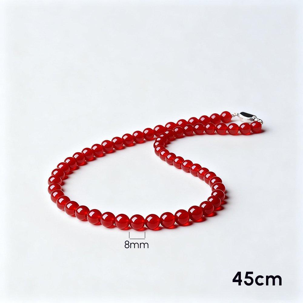 Handgefertigte Edelstein Halskette