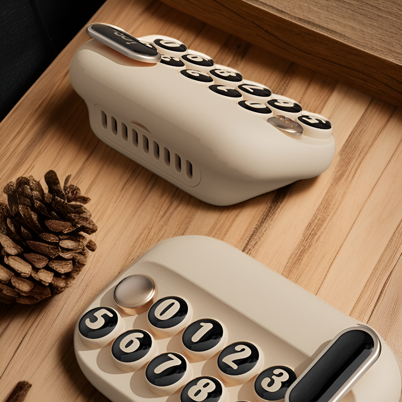 ป้ายหมายเลขจอดรถแบบพกพาพร้อมน้ำหอมสำหรับรถยนต์