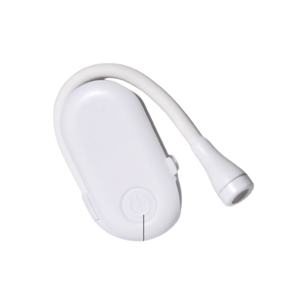 Portable clip-on reading light