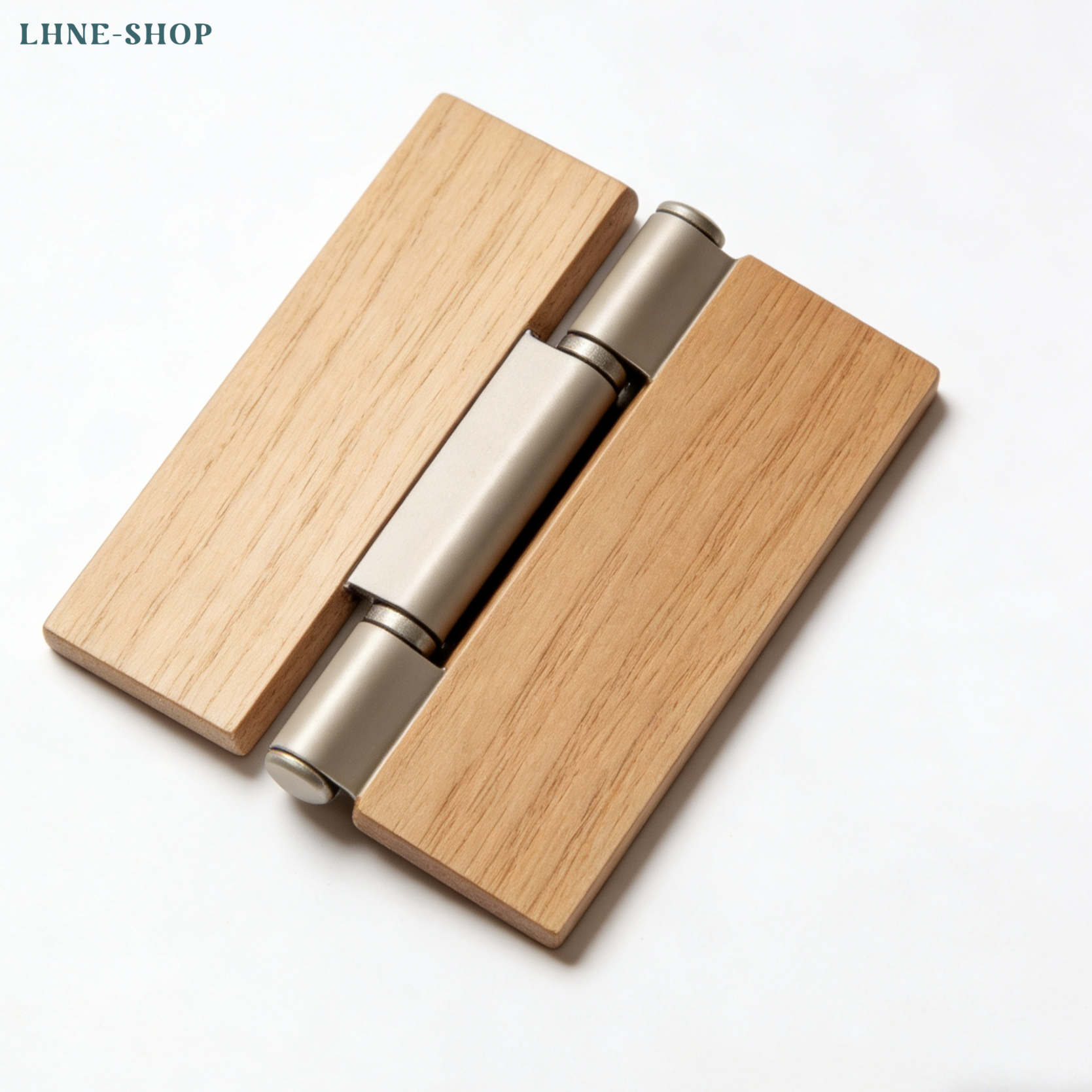 無垢材エッジの金属ヒンジ（10個）