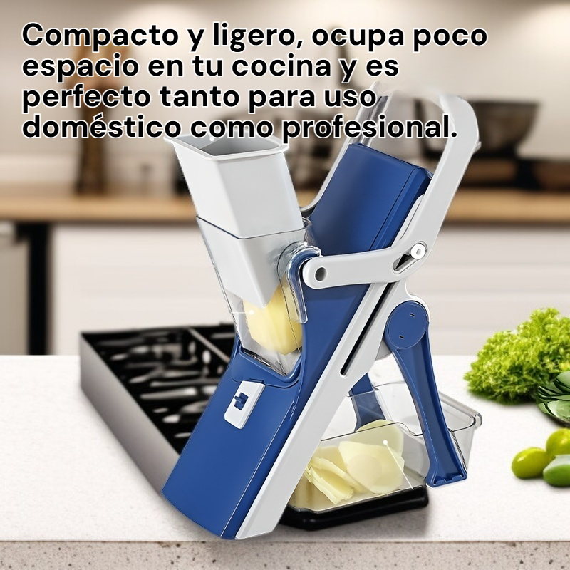 Cortador de verduras multifuncional para cocina, rallador manual de patatas