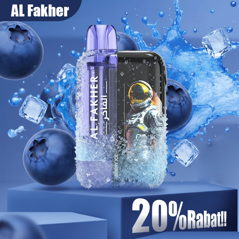 Al Fakher Crown Bar 25K Ultra Trauben Minze