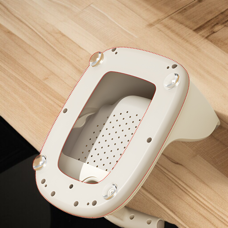 Babybadewanne Badehocker Kinderbadesitz Rutschfester Sitzstuhl Spaßspiel Babybadewanne Universalbade