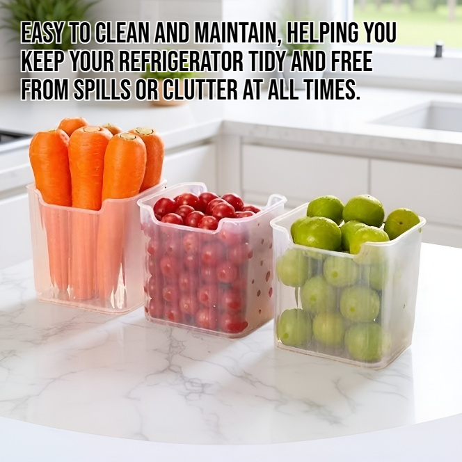 Food grade refrigerator side door storage box neatly storing condiments