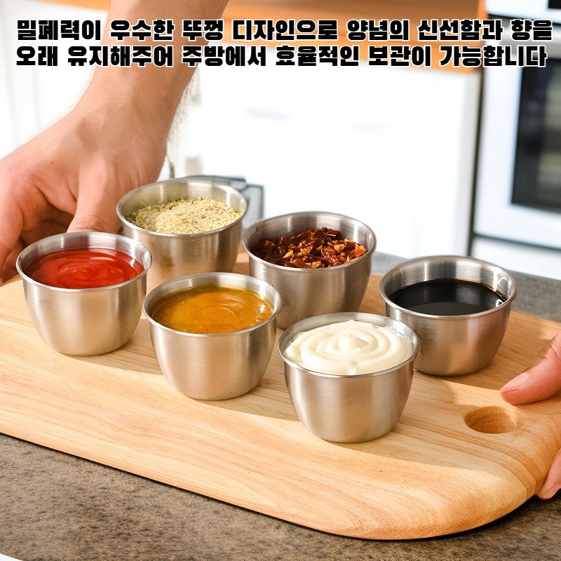 304 스테인리스 스틸 양념통