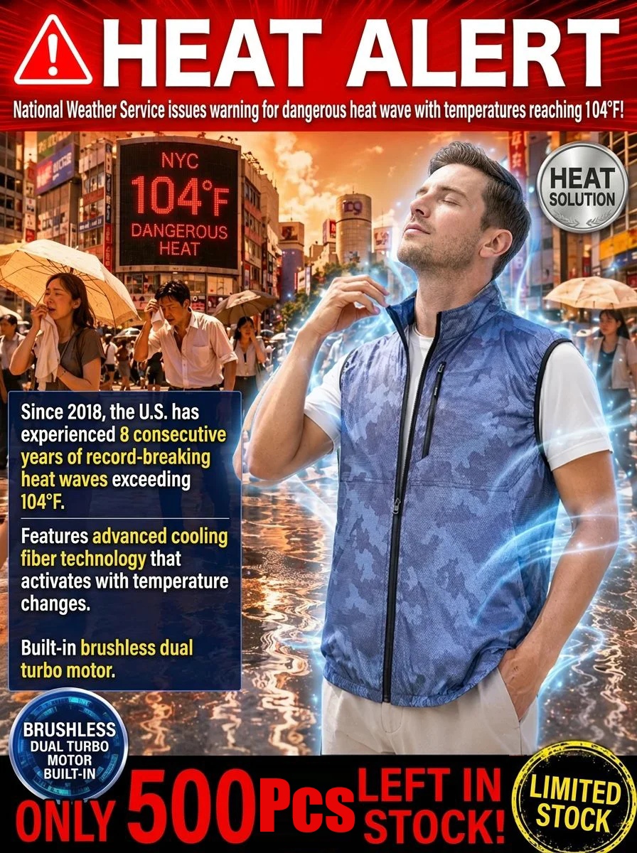Rapid Cooling Air-Conditioned Fan Jacket