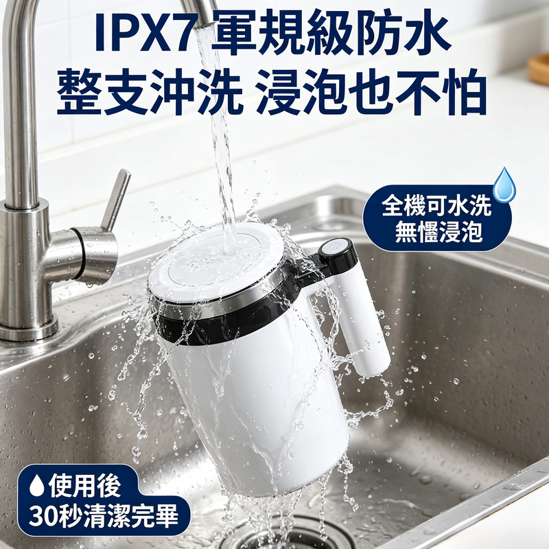 便攜式電動磁吸咖啡攪拌杯充電保溫不鏽鋼水杯