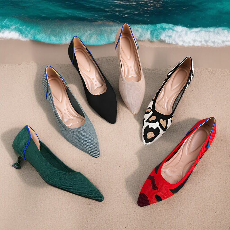 2022年新作キャットアイヒールプリンセスシューズポインテッドトゥスティレットハイヒール快適シューズ気質スタイルレディースヒール