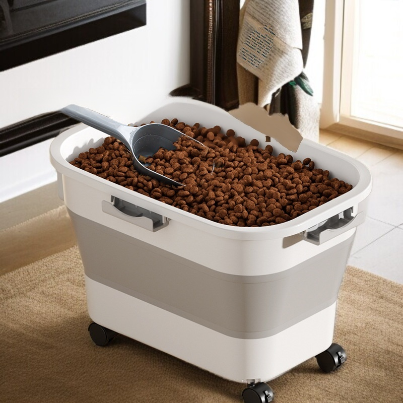 곡물보관수납함 곡물보관함 밀폐접이식방습수납함