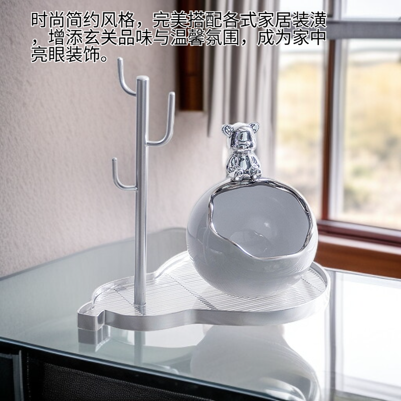 入門鞋櫃玄關桌鑰匙收納裝飾擺件