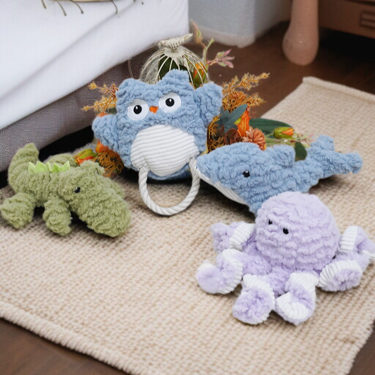 犬用おもちゃ、ぬいぐるみ、鳴る、歯ぎしり、噛み応え、退屈解消、テディ、コーギー、ビション、ゴールデンレトリバーのペット用品