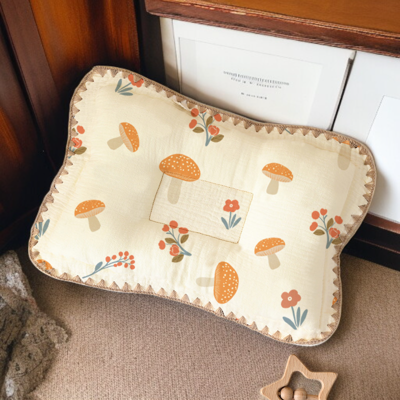 新生児用ベビー枕 頭の形を矯正 0〜6ヶ月以上 1歳まで 四季対応