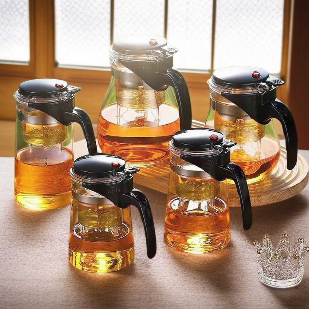 One pot four cup teapot