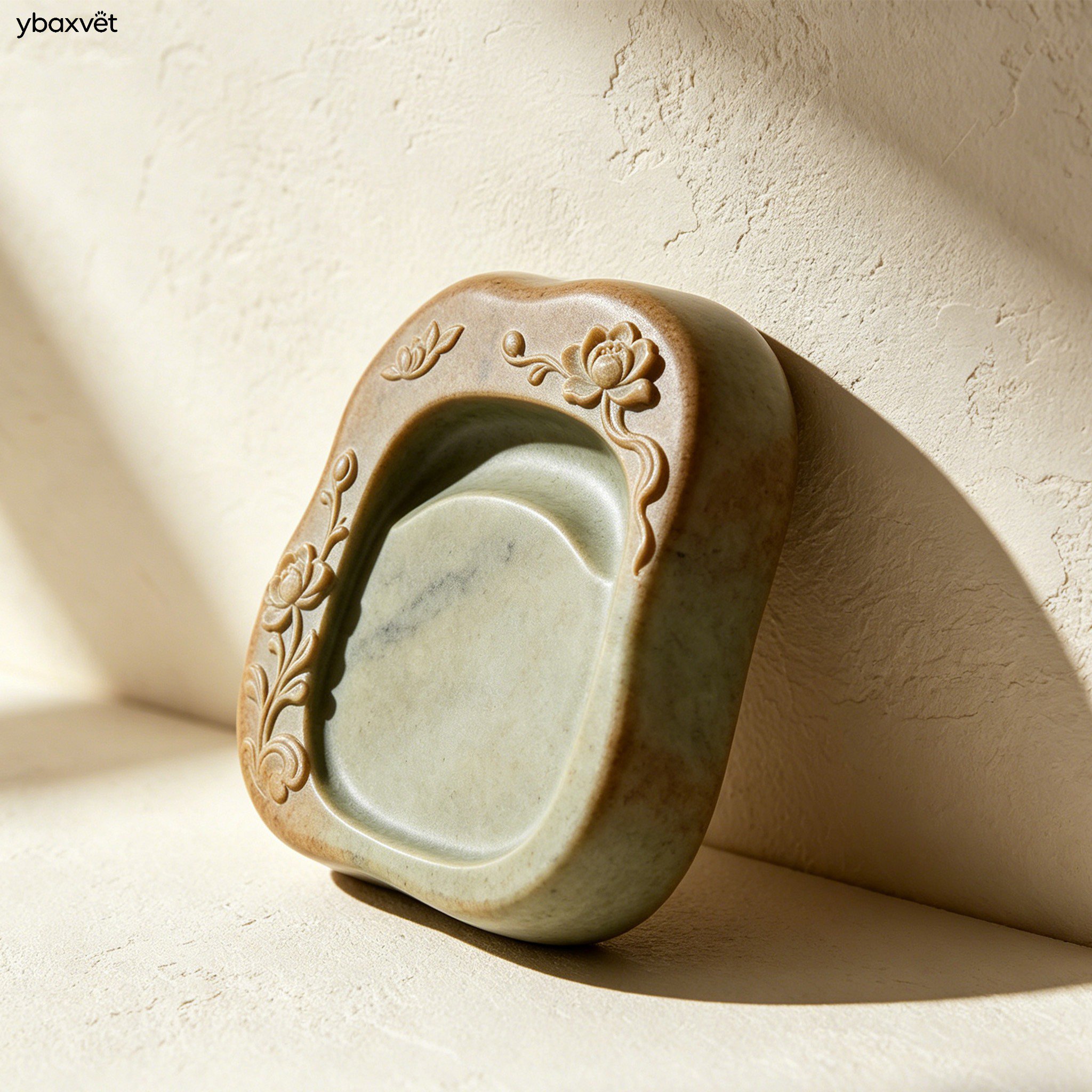 Carved inkstones (3 pieces)