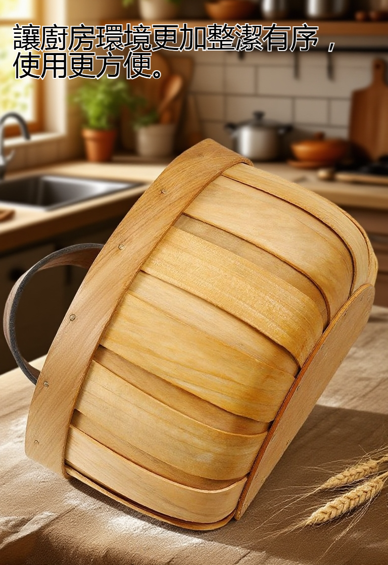 廚房竹編收納筐收納各類小物