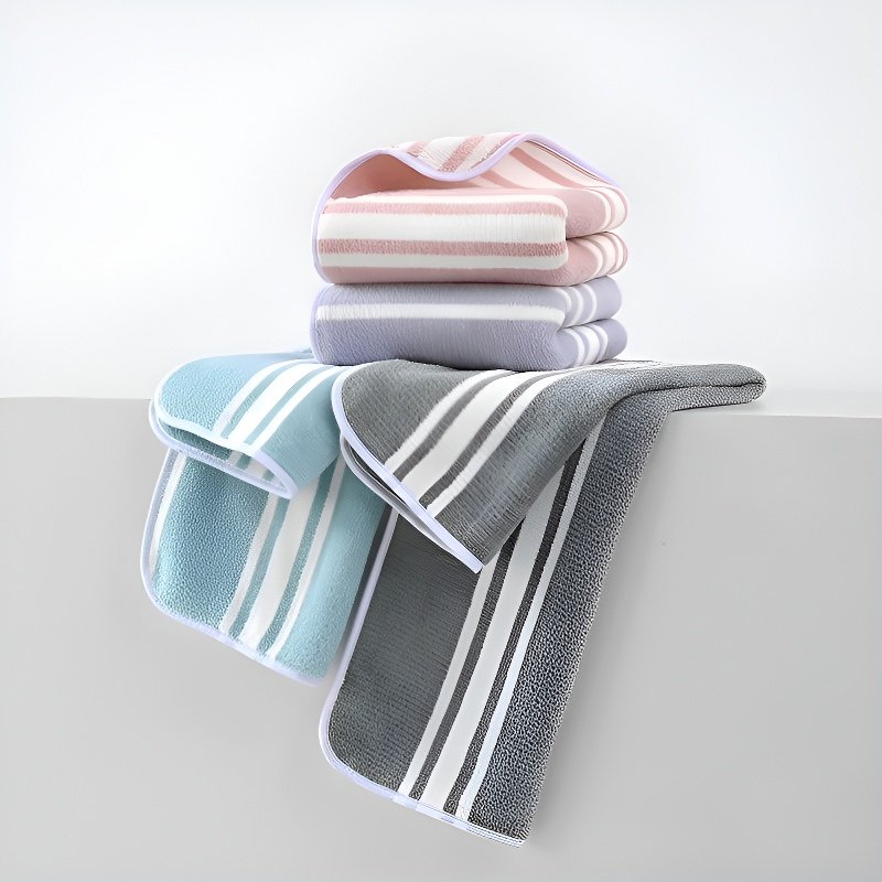 吸水珊瑚絨浴巾毛巾組合