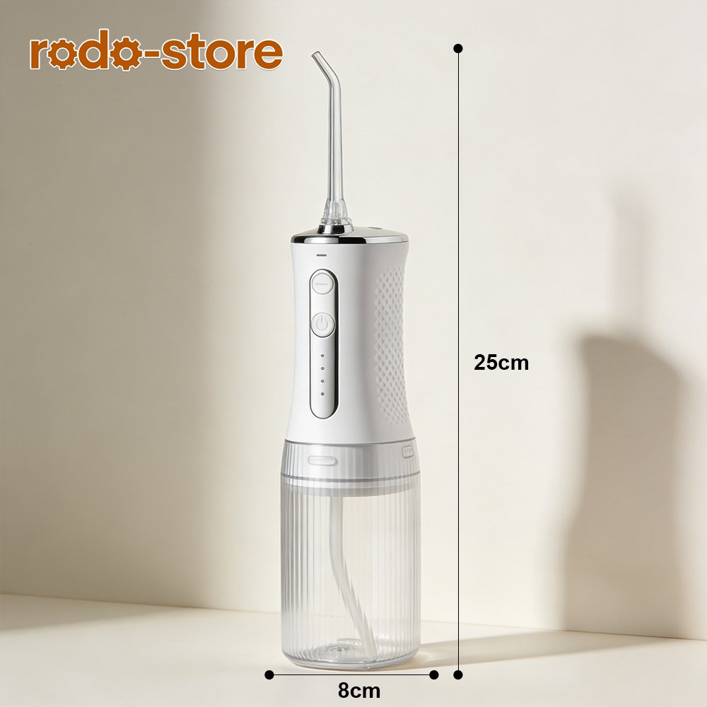 ขจัดคราบพลัคด้วยเครื่องขัดฟันแรงดันสูง