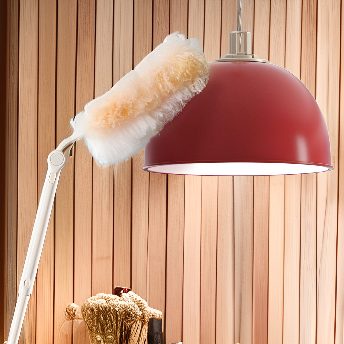 家庭用伸縮性静電集塵はたき