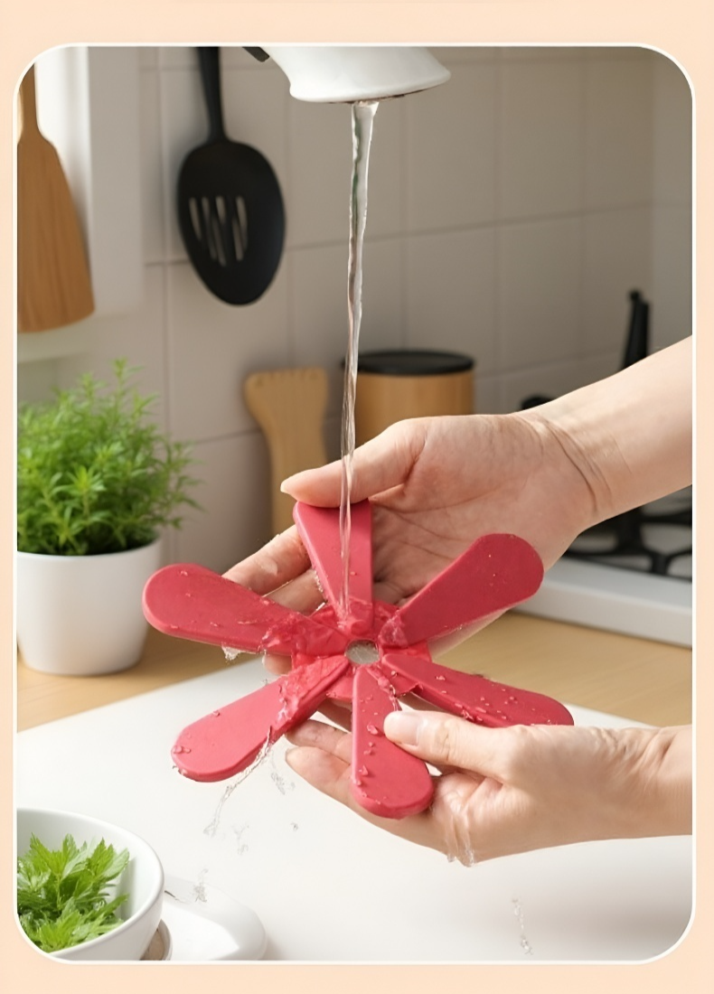 귀여운 크리스마스 트리 디자인 실리콘 매트