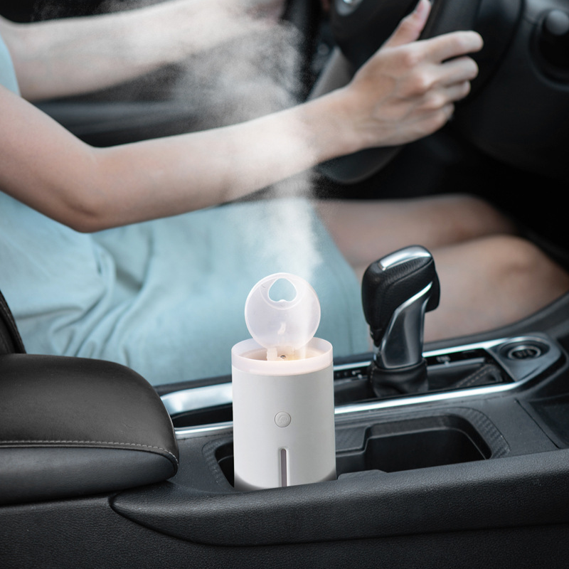 가정과 차량 모두 사용 가능한 듀얼 용도 USB 무소음 해파리 가습기