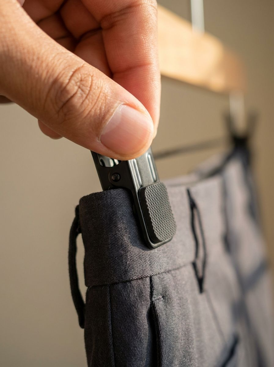 Durable household hangers for wrinkle-free trousers