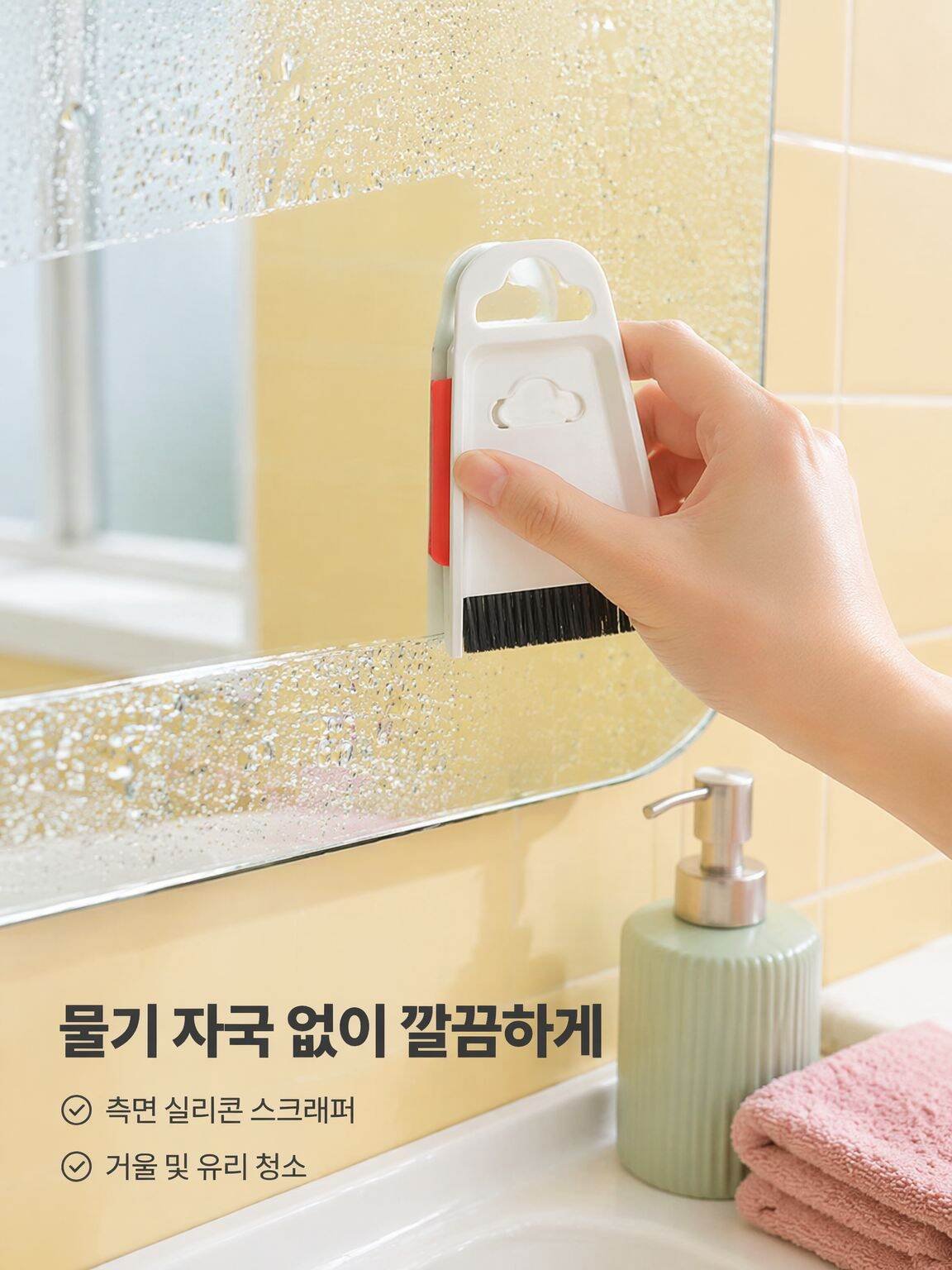 미니 빗자루 쓰레받기 세트 가정용 탁상 청소 작은 빗자루