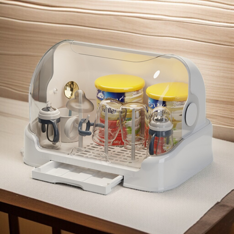 병건조함,병보관함,병랙,데스크탑방진,유리물컵,컵물받이보관함,덮개포함 트레이랙