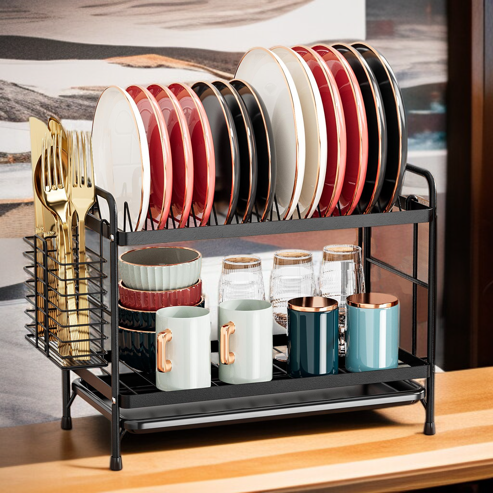 ชั้นวางของในครัว