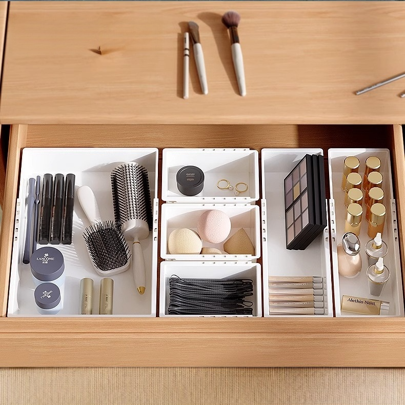 속옷 서랍 수납함 내장 팬티 수납 내장 화장 정리 칸막이 케이스 신축성 서랍 수납함 주방 수납함