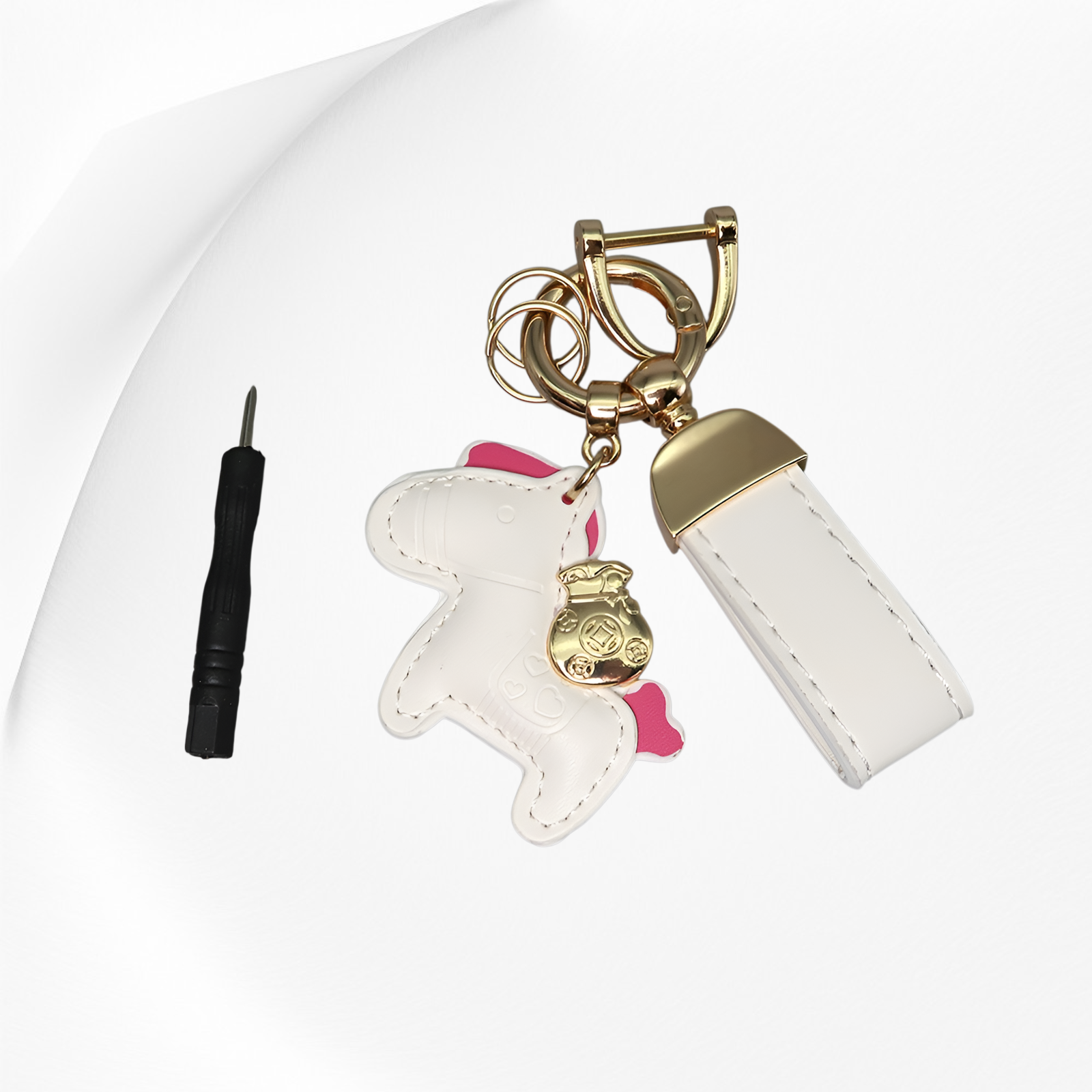 Pulsera llavero de pony caricatura