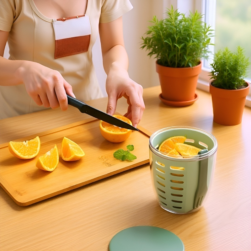 كوب سلطة محكم الإغلاق مانع للتسرب