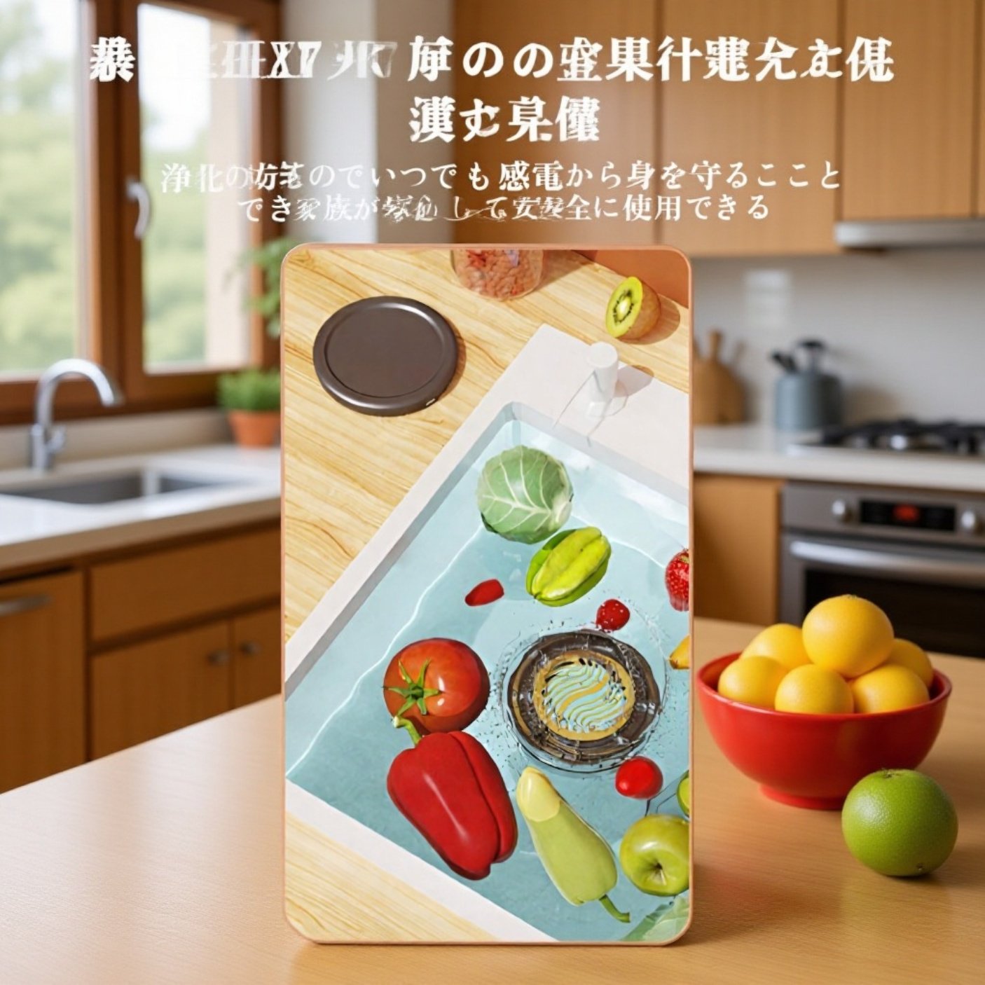 野菜洗浄機で安全な食材洗浄