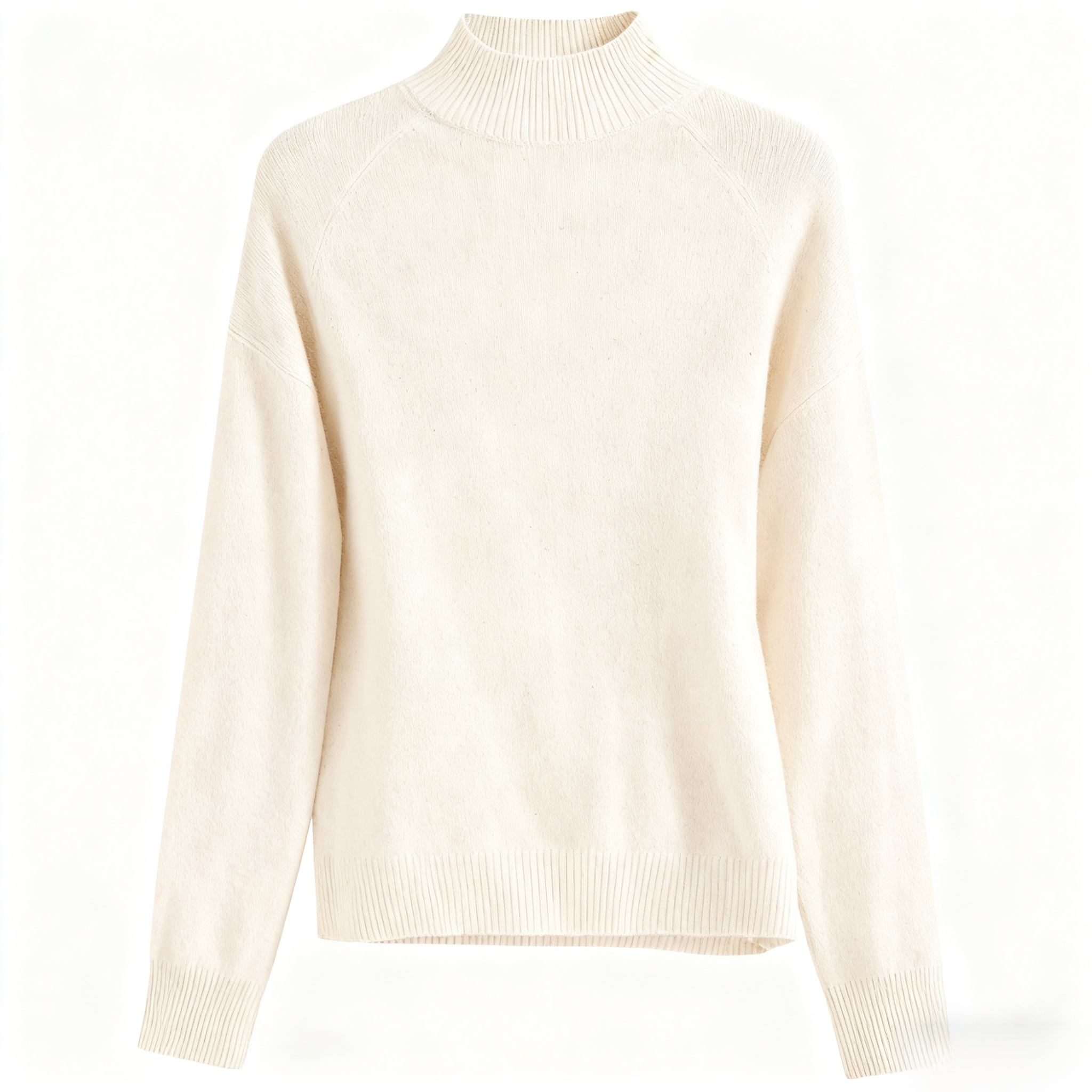 새로운 솔기 없는 순수 양모 스웨터