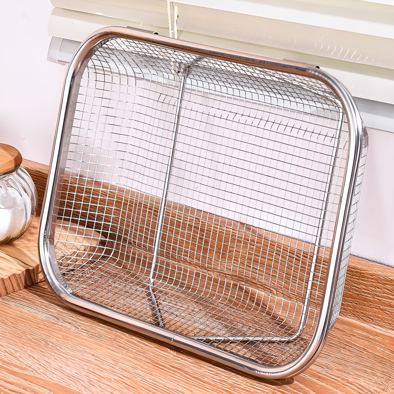 キッチン用ステンレス伸縮水切りバスケット