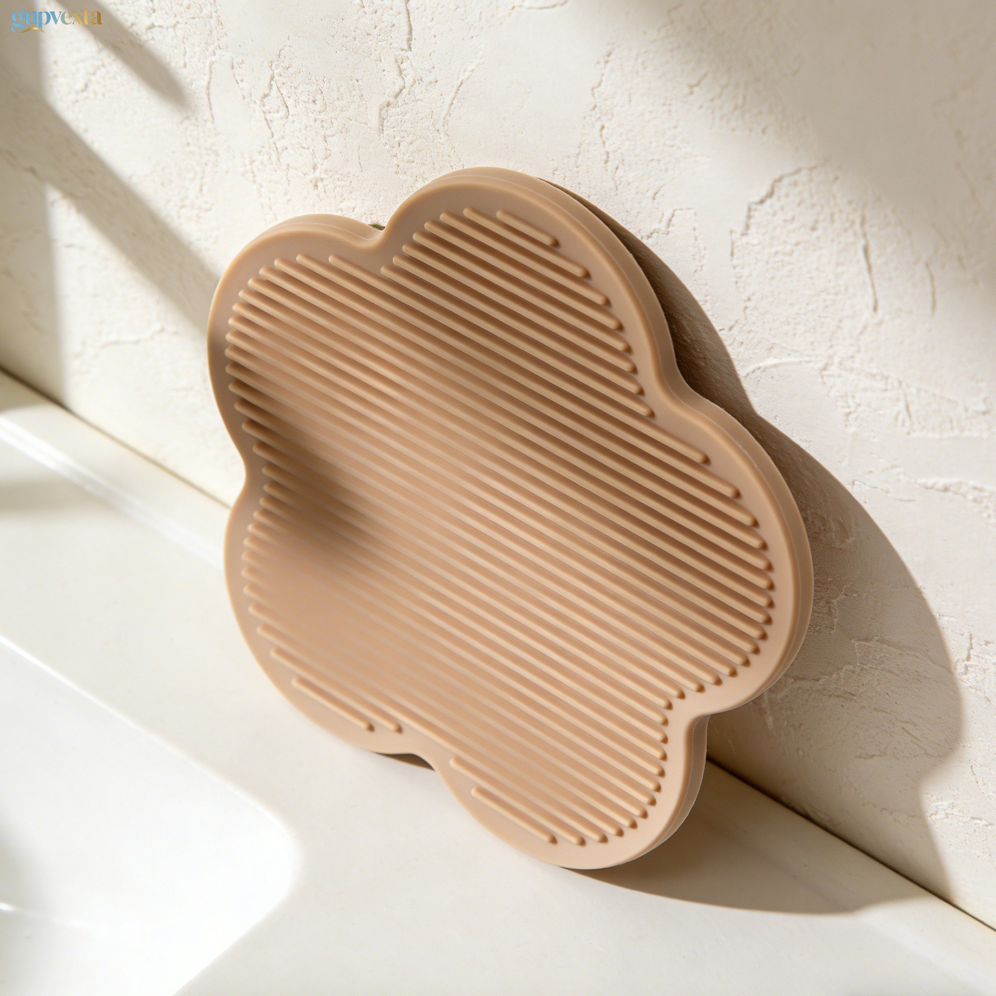 꽃 모양 미끄럼 방지 매트 (5개입)