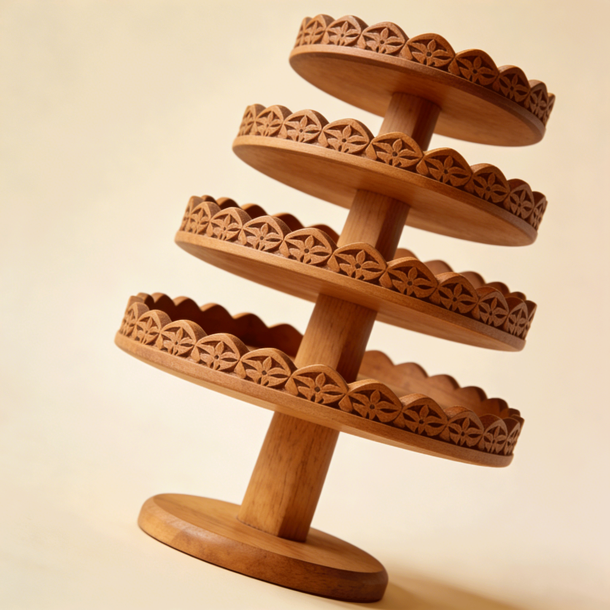 Többszintes gyümölcstartó modern dizájnnal