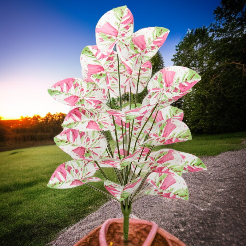 多色人工カラーリリー観葉植物　インテリア装飾用