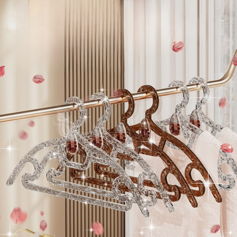 香氛衣架無痕家用輕奢加粗水波紋掛衣撐