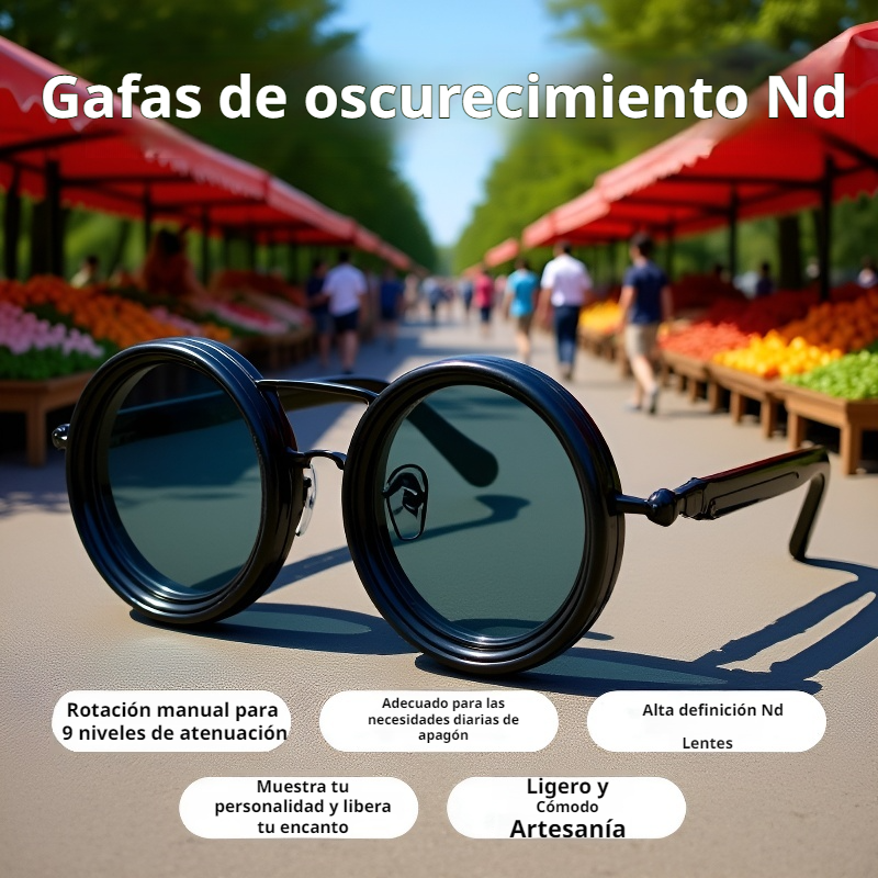 Gafas de sol polarizadas con lentes de color ajustable