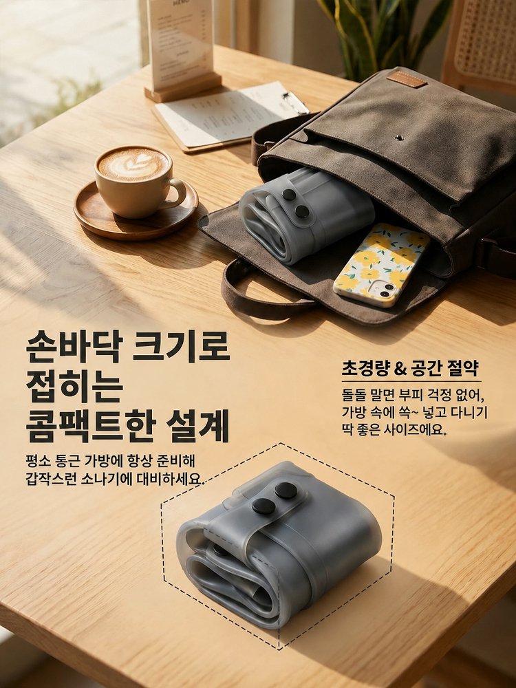 【오카야마현 구라시키시】천연 고무 방수 신발 커버