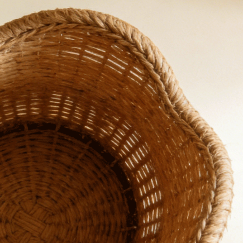 รายละเอียดตะกร้าหวายสำหรับจัดเก็บของ