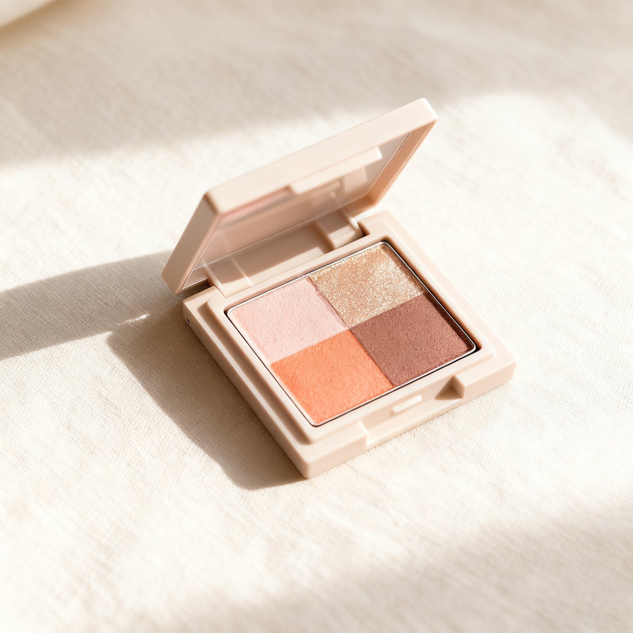 내추럴 어스 컬러 아이섀도우 팔레트 전체 이미지